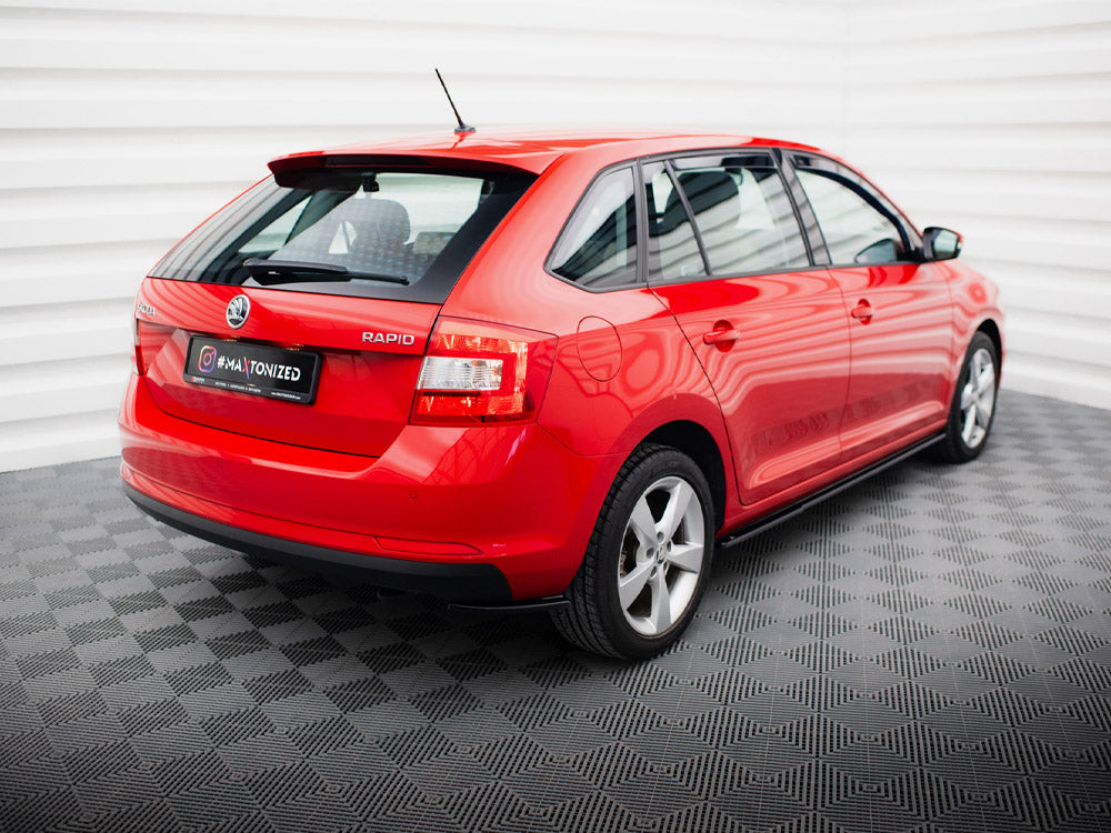Rear Side Splitters Skoda Rapid Spaceback