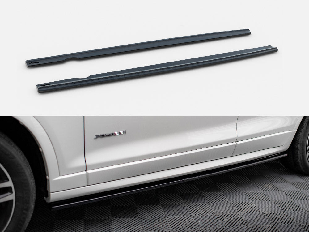 Side Skirt Diffusers BMW X3 M-Pack F25 Facelift