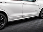Side Skirt Diffusers BMW X3 M-Pack F25 Facelift