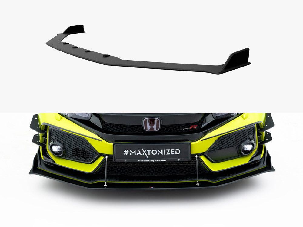 Street PRO Front Splitter Honda Civic Type-R Mk10 / Mk10 Facelift