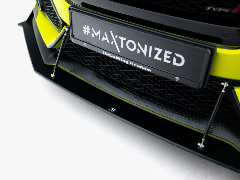 Street PRO Front Splitter Honda Civic Type-R Mk10 / Mk10 Facelift