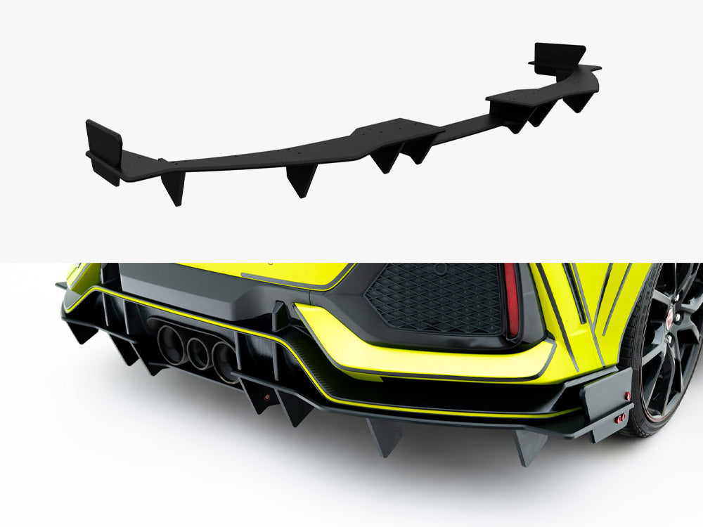Street PRO Rear Diffuser Honda Civic Type-R Mk10 / Mk10 Facelift