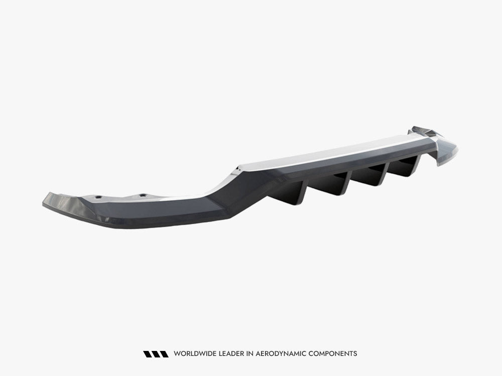 Rear Splitter (Vertical Bars) Skoda Karoq Sportline Mk1 Facelift