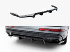 Rear Splitter (Vertical Bars) Audi Q7 S-Line Mk2 Facelift 2