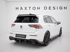 Rear Side Splitters V.4 + Flaps Volkswagen Golf GTI / GTE Mk8