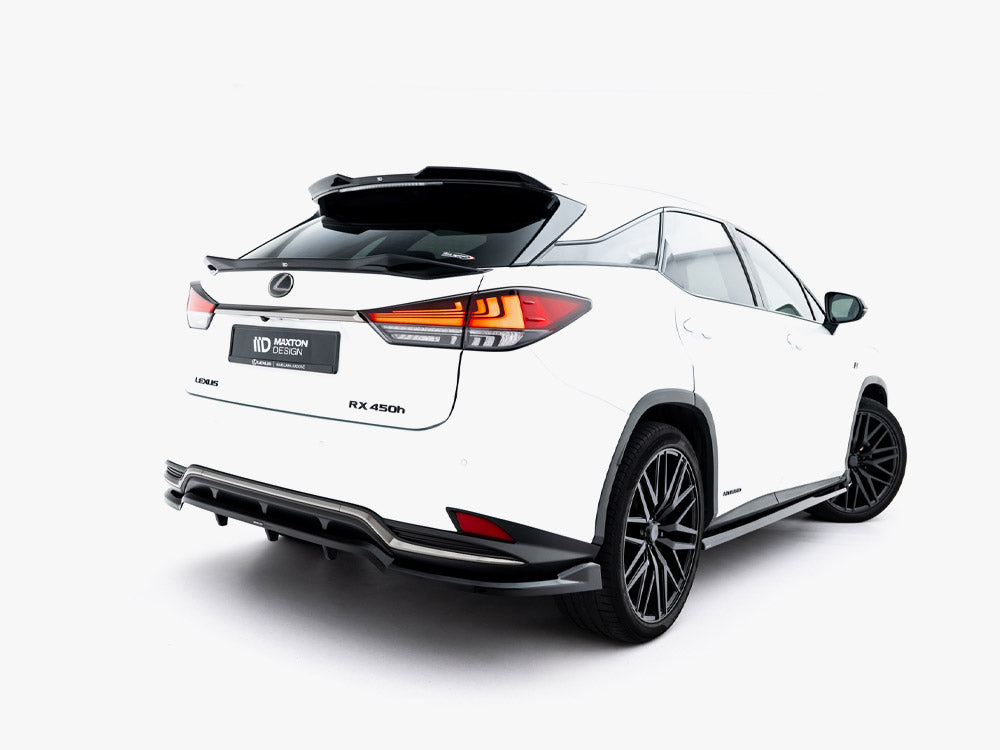 Rear Splitter (Vertical Bars) Lexus RX F-Sport Mk4 Facelift