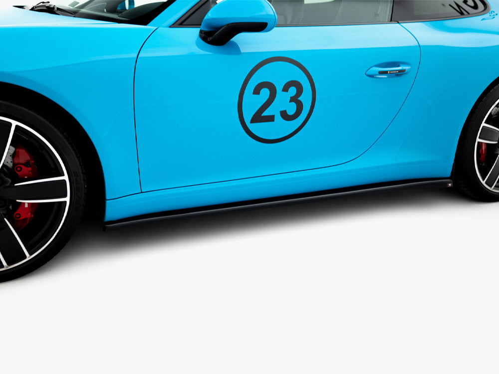 Side Skirt Diffusers Porsche 911 Carrera 991 Facelift