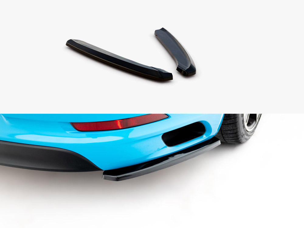 Rear Side Splitters Porsche 911 Carrera 991 Facelift