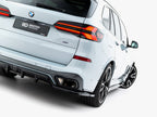 Rear Splitter (Vertical Bars) V.1 BMW X5 M-Pack G05 Facelift