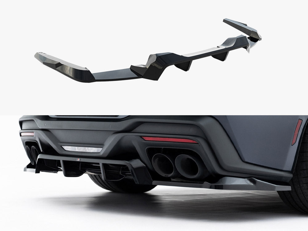 Rear Splitter (Vertical Bars) Ford Mustang Dark Horse Mk7