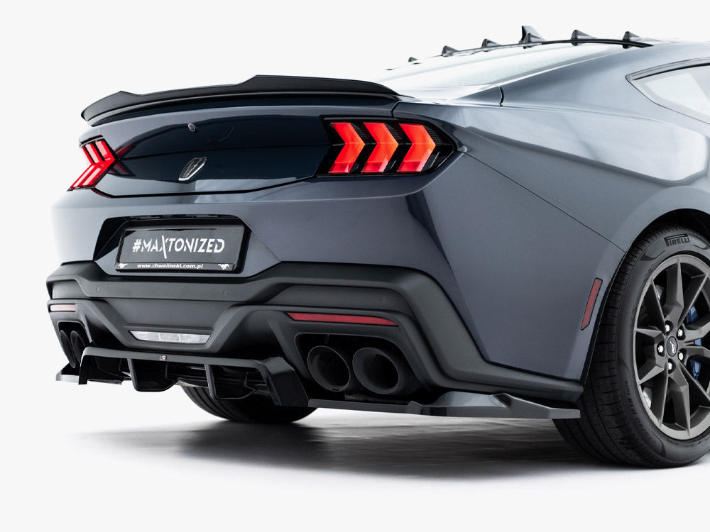 Rear Splitter (Vertical Bars) Ford Mustang Dark Horse Mk7