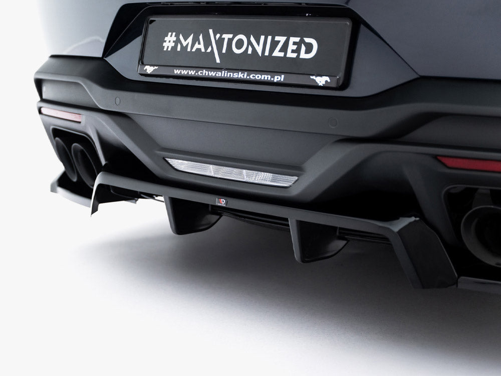 Rear Splitter (Vertical Bars) Ford Mustang Dark Horse Mk7