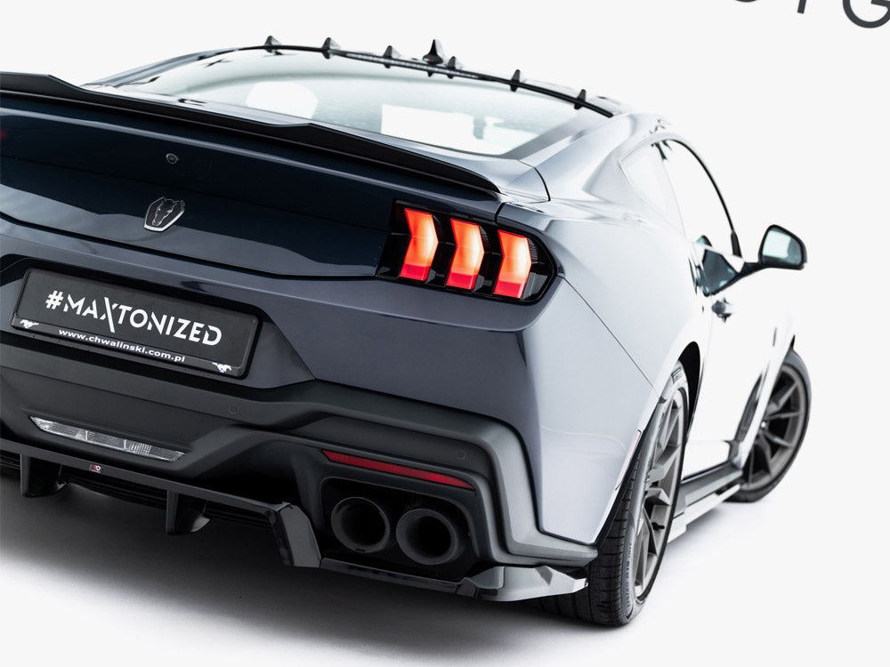 Rear Splitter (Vertical Bars) Ford Mustang Dark Horse Mk7