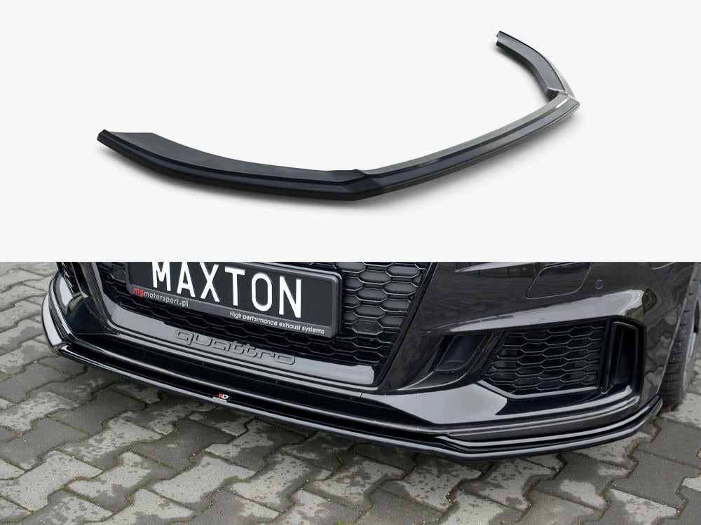 Front Splitter V.2 Audi RS3 Sportback 8V Facelift