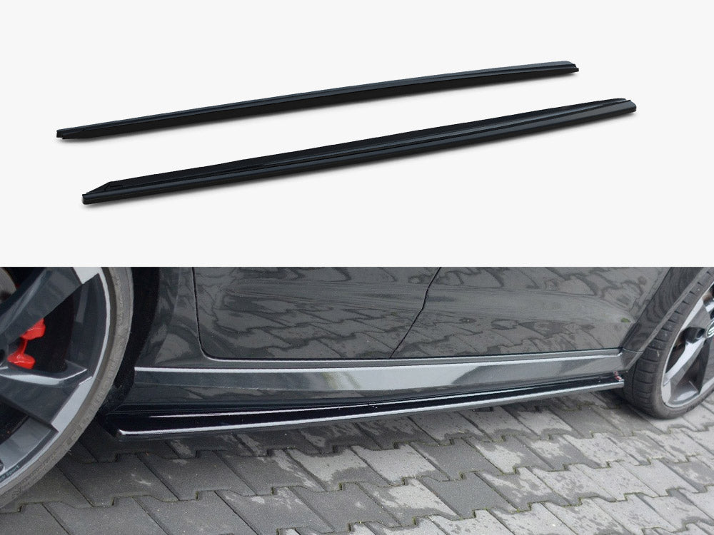 Side Skirt Diffusers Audi RS3 Sportback 8V Facelift
