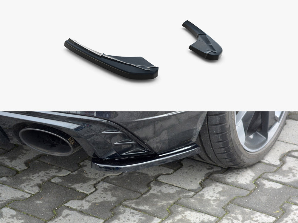 Rear Side Splitters Audi RS3 Sportback 8V Facelift