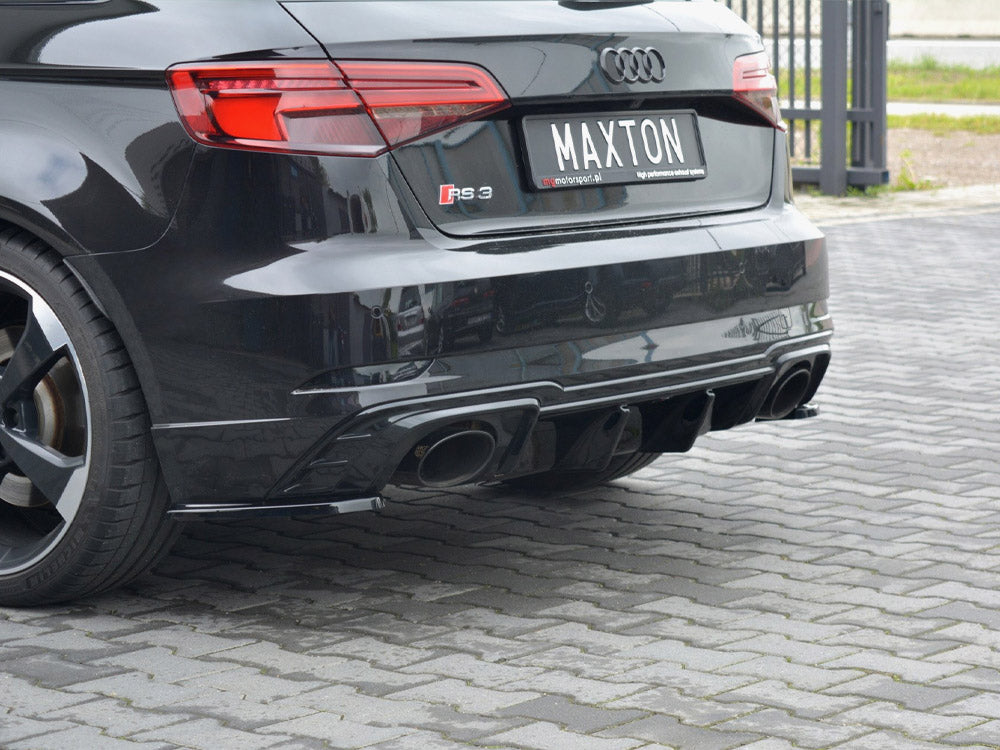 Rear Side Splitters Audi RS3 Sportback 8V Facelift