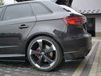 Rear Side Splitters Audi RS3 Sportback 8V Facelift