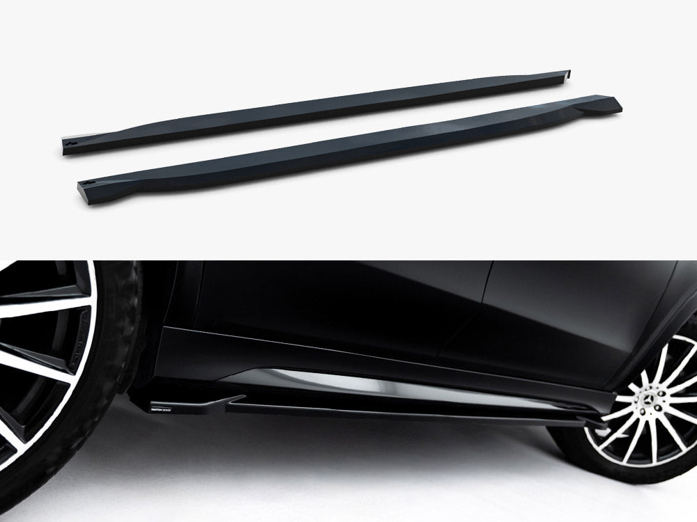 Side Skirts Diffusers V.2 Mercedes-Benz GLS AMG-Line X167