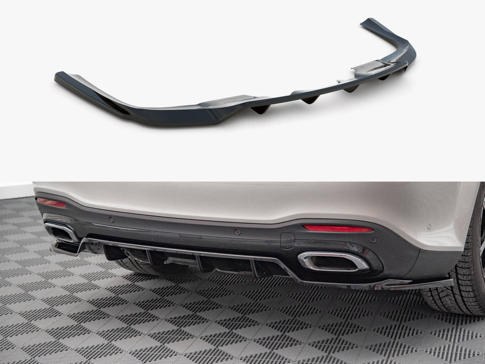Rear Splitter (Vertical Bars) V.1 Mercedes-Benz GLS AMG-Line X167