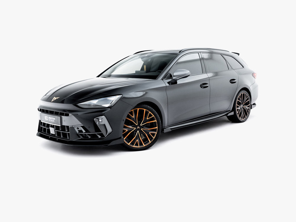 Street PRO Side Skirt Diffusers + Flaps Cupra Leon ST / Hatchback Aero Mk1 / Mk1 Facelift