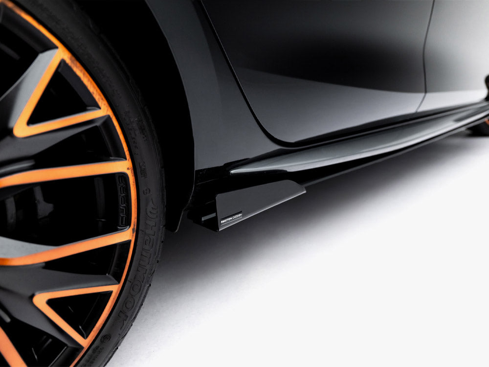 Street PRO Side Skirt Diffusers + Flaps Cupra Leon ST / Hatchback Aero Mk1 / Mk1 Facelift