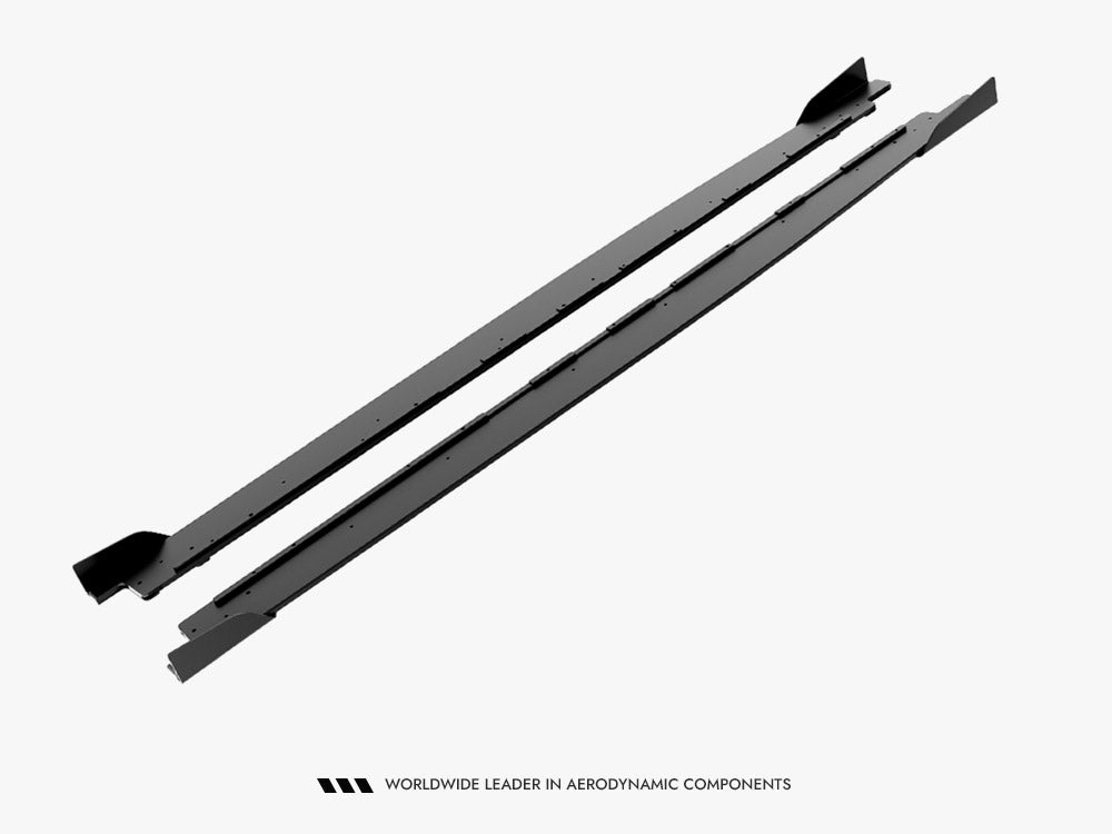 Street PRO Side Skirt Diffusers + Flaps Cupra Leon ST / Hatchback Aero Mk1 / Mk1 Facelift