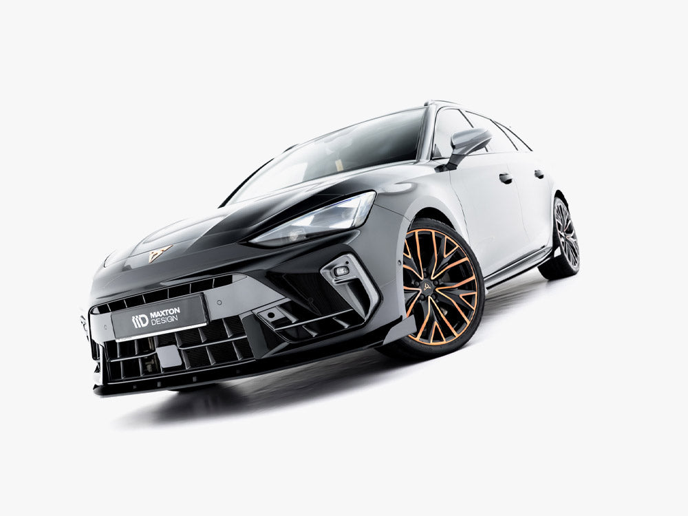 Street PRO Front Splitter + Flaps Cupra Leon ST / Hatchback Mk1 Facelift