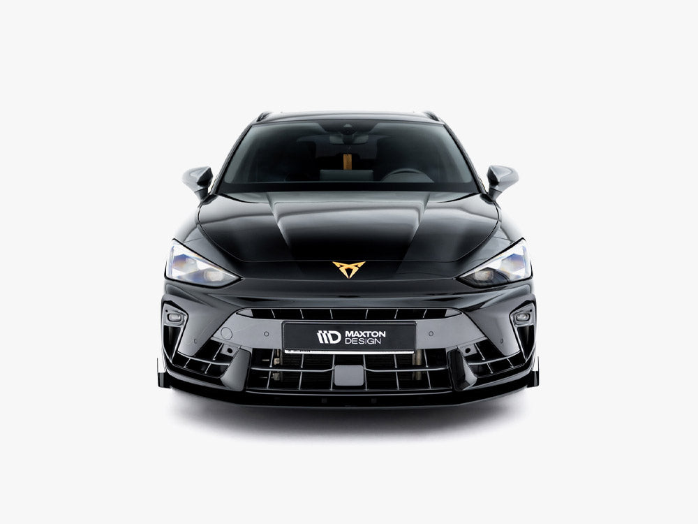 Street PRO Front Splitter + Flaps Cupra Leon ST / Hatchback Mk1 Facelift