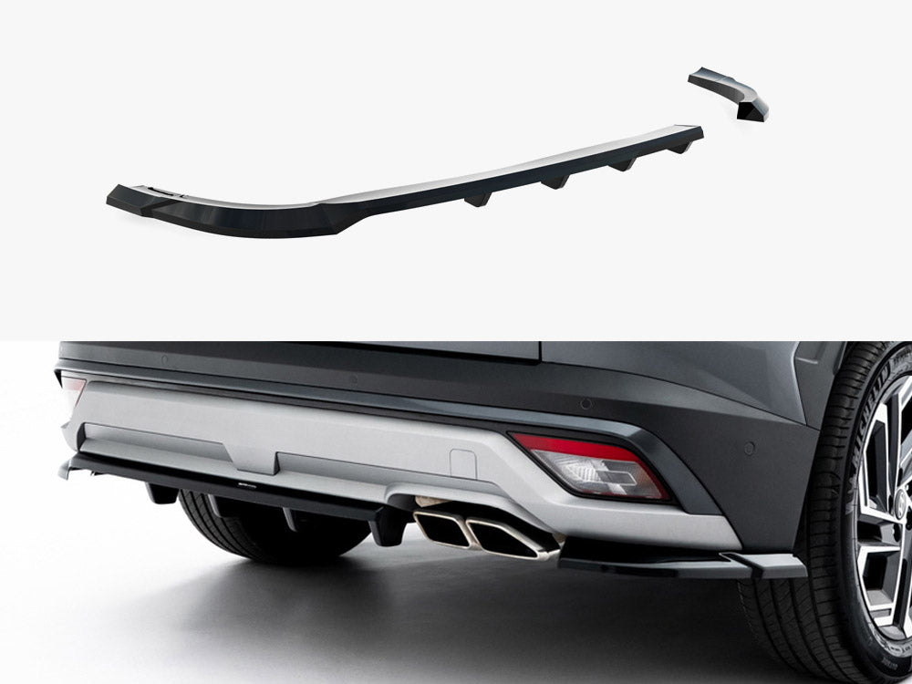 Rear Splitter (Vertical Bars) Hyundai Tucson Mk4 Facelift