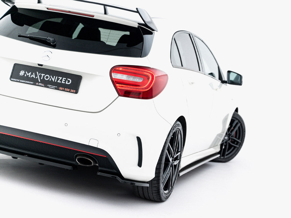 Rear Side Splitters Mercedes W176 AMG-Line Pre-Facelift