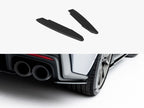 Street PRO Rear Side Splitters Ford Mustang Dark Horse Mk7