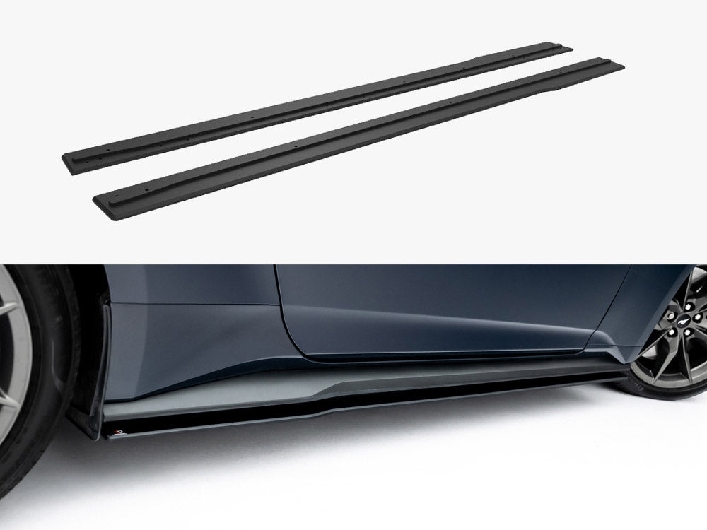 Street PRO Side Skirts Diffusers Ford Mustang Dark Horse Mk7