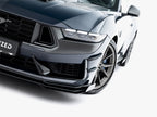 Street PRO Front Splitter + Flaps Ford Mustang Dark Horse Mk7