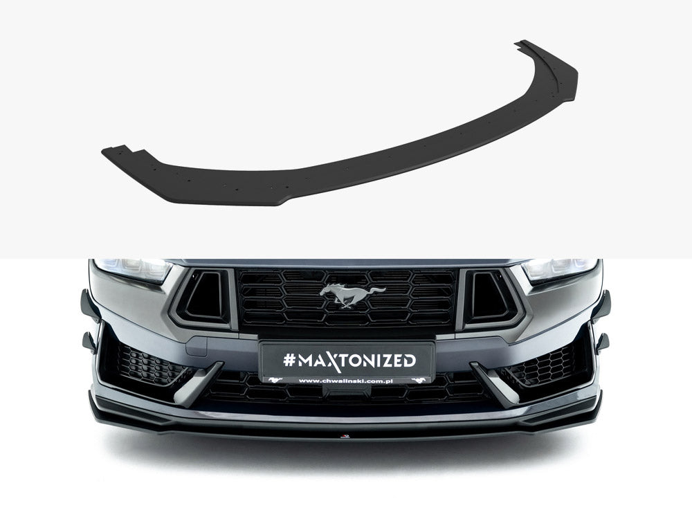Street PRO Front Splitter Ford Mustang Dark Horse Mk7