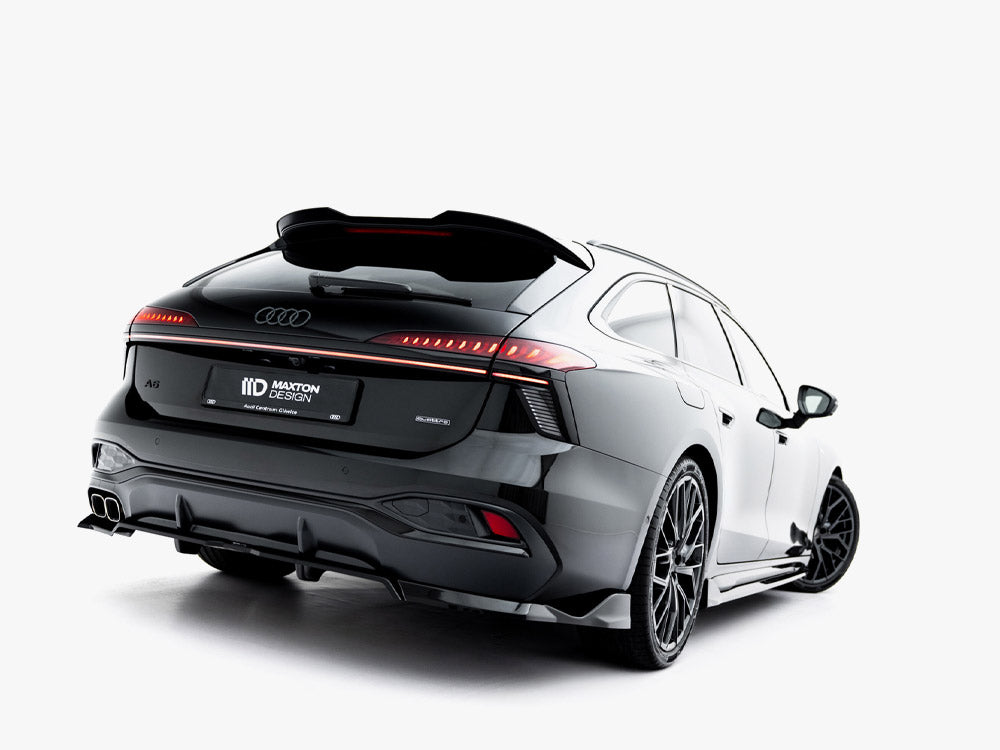 Rear Splitter (Vertical Bars) V.2 Audi A6 S-Line C9