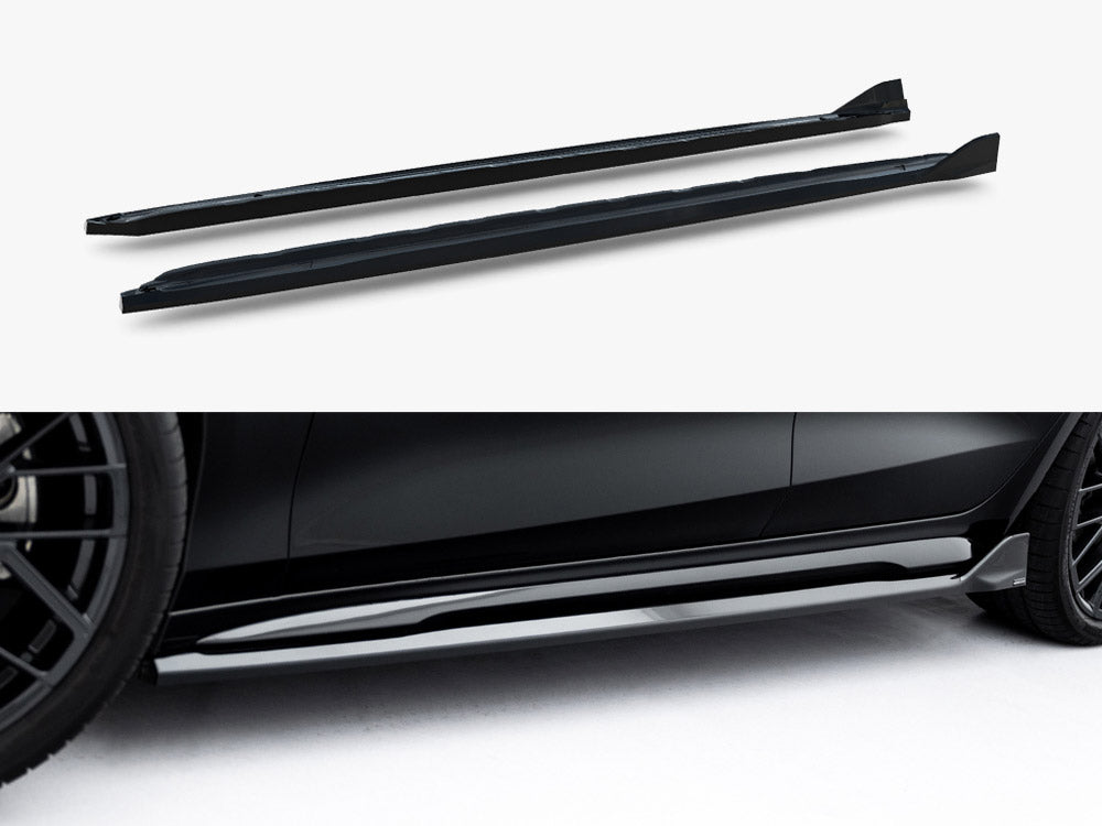 Side Skirt Diffusers V.2 Audi A6 S-Line C9