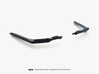 Rear Splitter (Vertical Bars) V.2 BMW 5 / i5 M-Pack Sedan / Touring G60 / G61