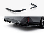 Rear Splitter (Vertical Bars) V.1 BMW 5 / i5 M-Pack Sedan / Touring G60 / G61
