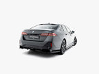 Rear Splitter (Vertical Bars) V.1 BMW 5 / i5 M-Pack Sedan / Touring G60 / G61