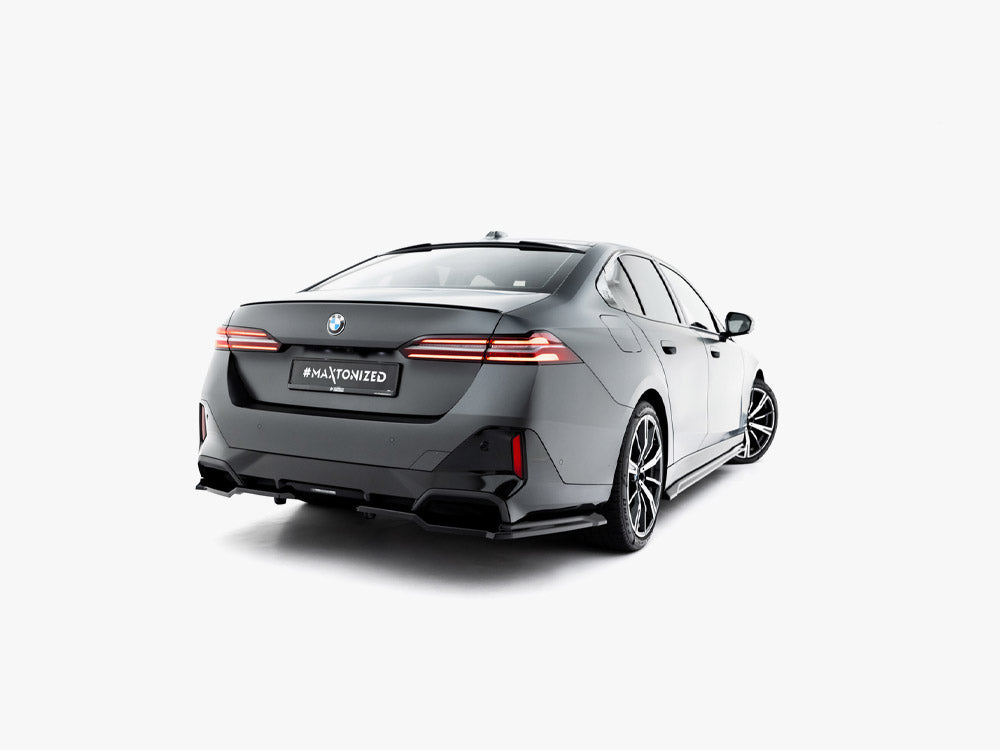 Rear Splitter (Vertical Bars) V.1 BMW 5 / i5 M-Pack Sedan / Touring G60 / G61