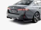 Rear Splitter (Vertical Bars) V.1 BMW 5 / i5 M-Pack Sedan / Touring G60 / G61
