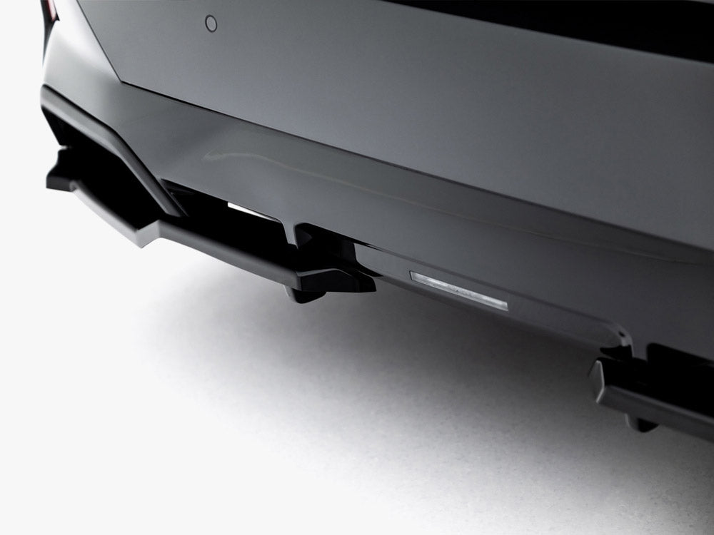 Rear Splitter (Vertical Bars) V.1 BMW 5 / i5 M-Pack Sedan / Touring G60 / G61