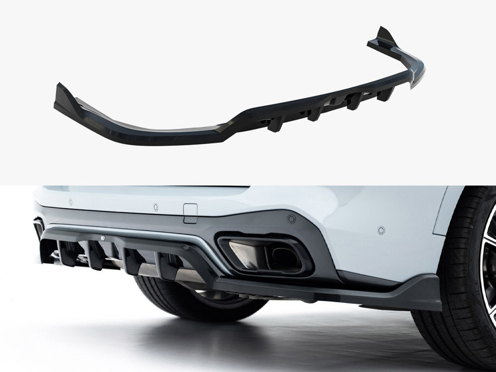 Rear Splitter (Vertical Bars) V.2 BMW X5 M-Pack G05 Facelift