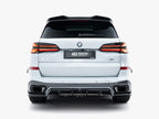 Rear Splitter (Vertical Bars) V.2 BMW X5 M-Pack G05 Facelift