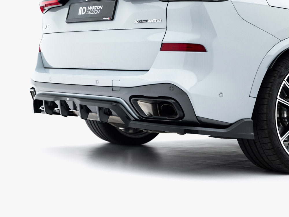 Rear Splitter (Vertical Bars) V.2 BMW X5 M-Pack G05 Facelift