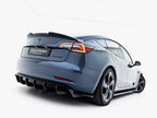 Rear Side Splitters V.2 Tesla Model 3