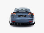 Rear Side Splitters V.2 Tesla Model 3