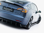 Rear Side Splitters V.2 Tesla Model 3