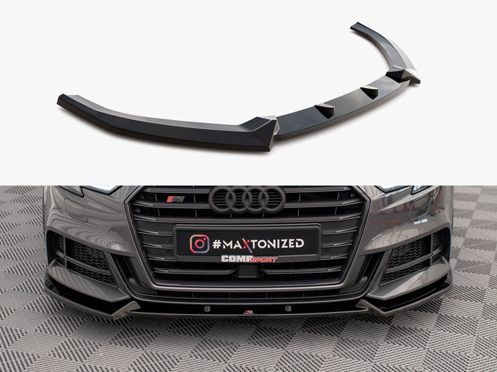 Front Splitter V.1 Audi S3 / A3 S-Line Sportback 8V Facelift